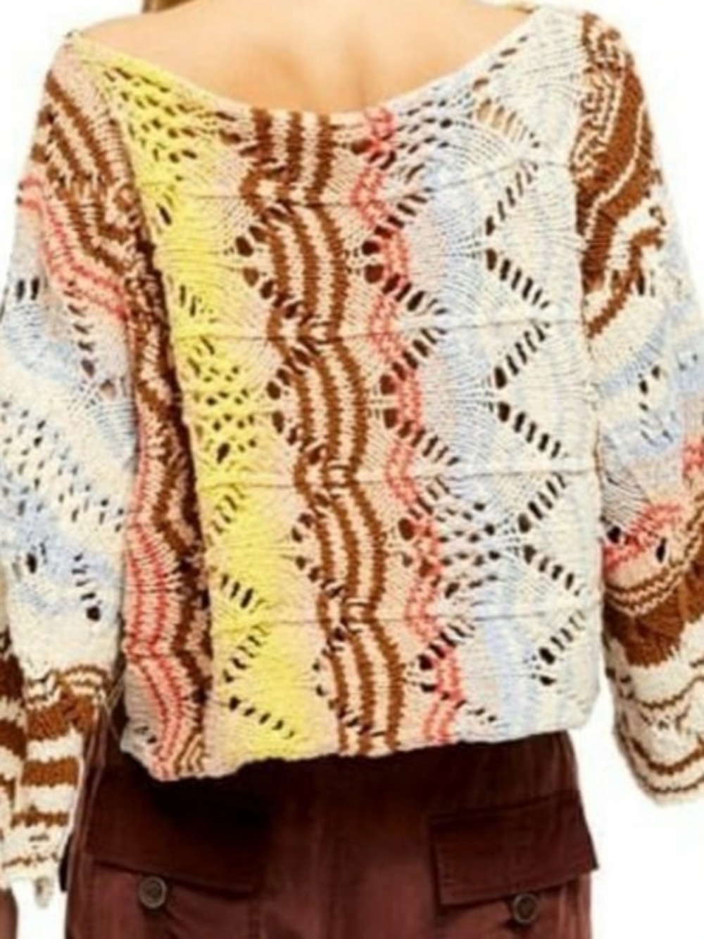 Free People Sea Shine Knitted Sweater - BRAND NEW W/TAGS! - Picture 2 of 4